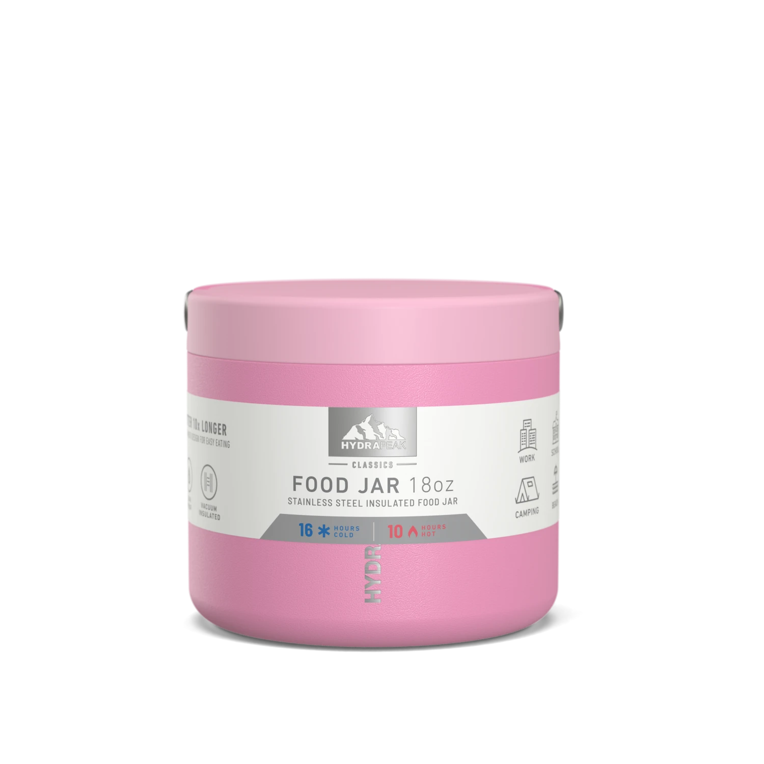 Foodie 18oz Stainless Steel Vacuum Insulated Thermos Food Jar- Bubblegum Foodie 18oz Stainless Steel Vacuum Insulated Thermos Food Jar- Bubblegum -Best Cup Shop 18FoodieFrontBubblegum