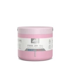 Foodie 18oz Stainless Steel Vacuum Insulated Thermos Food Jar- Pink 4 Foodie 18oz Stainless Steel Vacuum Insulated Thermos Food Jar- Pink -Best Cup Shop 18FoodieFrontPink