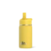 Mini 14oz Stainless Steel Kids Water Bottle With Straw Lid- Lemon -Best Cup Shop 20degreelemon