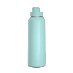40oz Insulated Water Bottles With Matching Chug Lid And Rubber Boot- Alpine