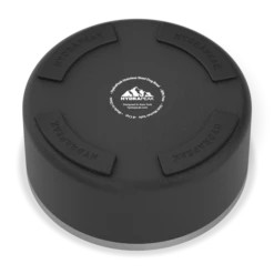 8 Cup Stainless Steel Dog Bowls For Water Or Food - Black -Best Cup Shop 64DogBowl BottomRubber Black PC