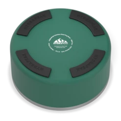 8 Cup Stainless Steel Dog Bowls For Water Or Food- Forest -Best Cup Shop 64DogBowl BottomRubber Forest PC