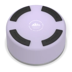 8 Cup Stainless Steel Dog Bowls For Water Or Food - Orchid -Best Cup Shop 64DogBowl BottomRubber Orchid PC