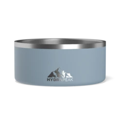 8 Cup Stainless Steel Dog Bowls For Water Or Food- Storm