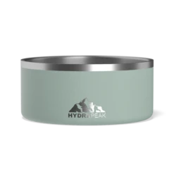 8 Cup Stainless Steel Dog Bowls For Water Or Food - Teal