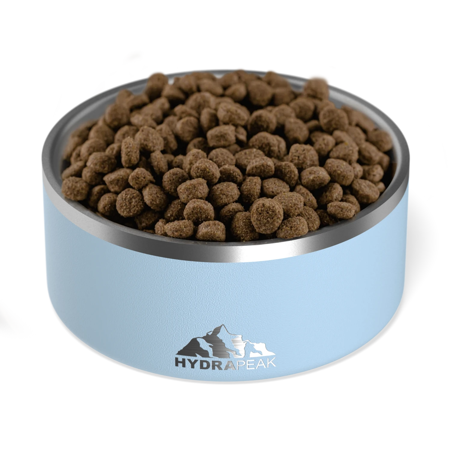 8 Cup Stainless Steel Dog Bowls for Water or Food - Cloud 8 Cup Stainless Steel Dog Bowls For Water Or Food - Cloud -Best Cup Shop 64DogBowl WithFood Cloud PC