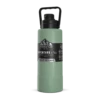 Adventure 67oz Insulated Water Bottle With Handle And Matching Rubber Boot- Sage -Best Cup Shop Adventure67oz Sage