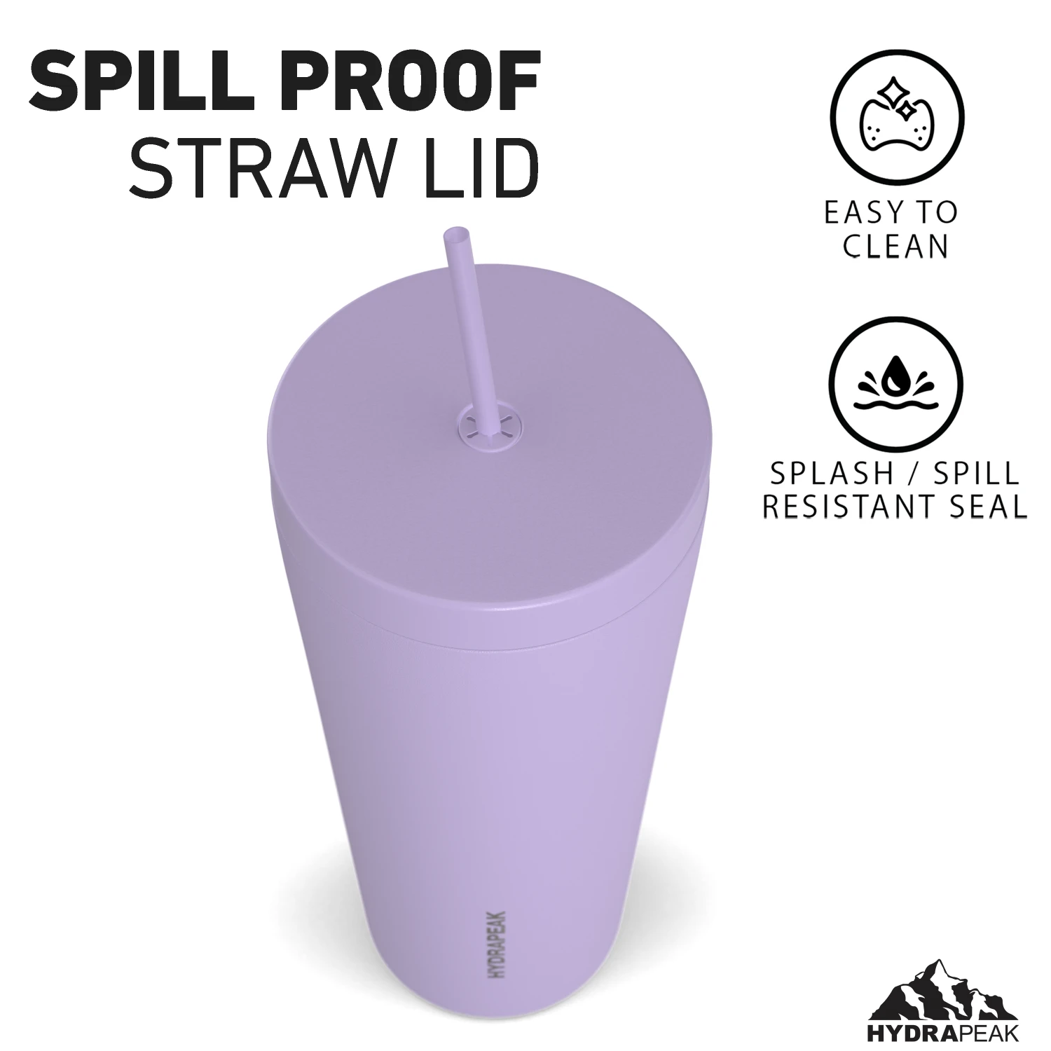 Traveler 25oz Insulated Tumbler with Lid and Straw - Lavender Traveler 25oz Insulated Tumbler With Lid And Straw - Lavender -Best Cup Shop DLavTop