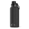 32oz Stainless Steel Insulated Water Bottle With Flexible Chug Lid- Black -Best Cup Shop Frontblack