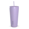 Traveler 25oz Insulated Tumbler With Lid And Straw - Lavender -Best Cup Shop HP 25oz Traveler DLavturned
