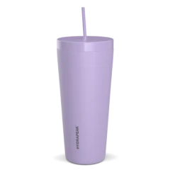 Traveler 25oz Insulated Tumbler With Lid And Straw - Lavender