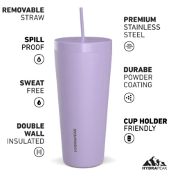 Traveler 25oz Insulated Tumbler With Lid And Straw - Lavender 5 Traveler 25oz Insulated Tumbler With Lid And Straw - Lavender -Best Cup Shop HP 25oz Traveler DLavturned 442d0175 37bf 42ca 9ca4 20eccfac2865