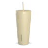 Traveler 25oz Insulated Tumbler With Lid And Straw- Modern Cream -Best Cup Shop HP 25oz Traveler ModernCremeTurned
