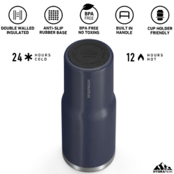 Nomad 32 Oz Tumbler With Handle And Straw Lid- Navy -Best Cup Shop HP Nomad 32 BottomView Navy 1101d5a0 e3e3 4aa1 9f95 3dc858200808