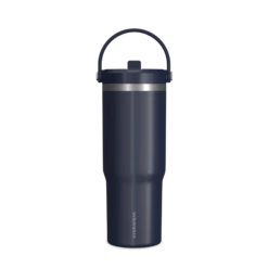 Nomad 32 Oz Tumbler With Handle And Straw Lid- Navy