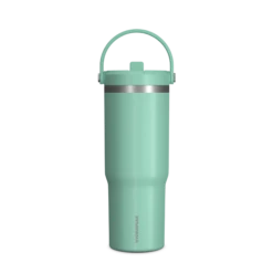 Nomad 32oz Tumbler With Handle And Straw Lid - Pale Sage