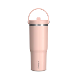 Nomad 32 Oz Tumbler With Handle And Straw Lid- Peony