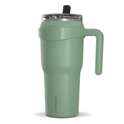 Roadster 40oz Tumbler With Handle And 2-in-1 Straw Lid - Sage