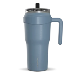 Roadster 40oz Tumbler With Handle And 2-in-1 Straw Lid - Storm