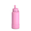 32oz Insulated Water Bottles With Matching Straw Lid And Rubber Boot - Bubblegum -Best Cup Shop HP SPORTBOOT 32 Front 20d3 Bubblegum