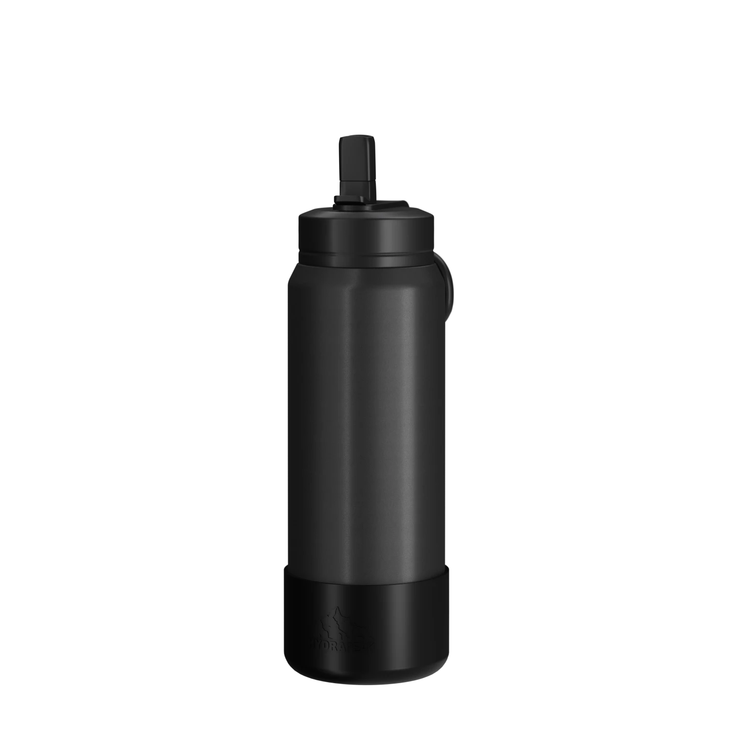 26oz Insulated Water Bottles with Matching Straw Lid and Rubber Boot- Black 26oz Insulated Water Bottles With Matching Straw Lid And Rubber Boot- Black -Best Cup Shop HP SportBoot 26 20d Black 04