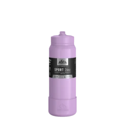 26oz Insulated Water Bottles With Matching Straw Lid And Rubber Boot- Mauve -Best Cup Shop HP SportBoot 26 FrontwSleeve Mauve 20