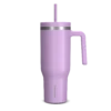 Voyager 40 Oz Tumbler With Handle And Straw Lid- Mauve -Best Cup Shop HP Voyager 40 Mauve