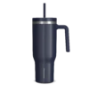 Voyager 40 Oz Tumbler With Handle And Straw Lid- Navy -Best Cup Shop HP Voyager 40 Navy