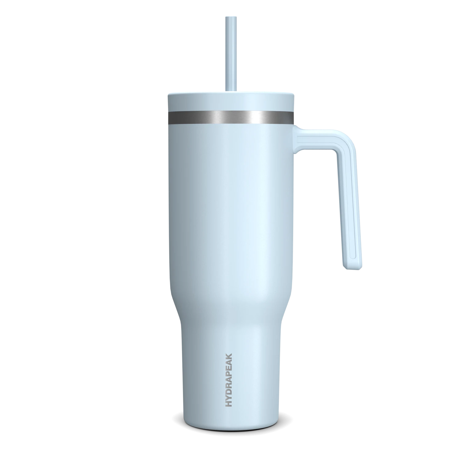 Voyager 40 oz Tumbler With Handle and Straw Lid- Powder Blue Voyager 40 Oz Tumbler With Handle And Straw Lid- Powder Blue -Best Cup Shop HP Voyager 40 PowderBlue