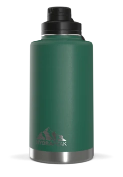 50oz Stainless Steel Insulated Large Water Bottle With Chug Lid- Forest