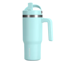 Voyager Kid's 18 Oz Tumbler With Handle And Straw Lid - Alpine