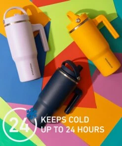 Voyager Kid's 18 Oz Tumbler With Handle And Straw Lid - Iris -Best Cup Shop VoyagerMini 1EDITED 036a68b6 fbd5 44d6 9c63 498b2b53e924