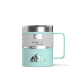 Savor 14oz Stainless Steel Insulated Coffee Mug With Handle Mug - Aqua -Best Cup Shop aquasleeve