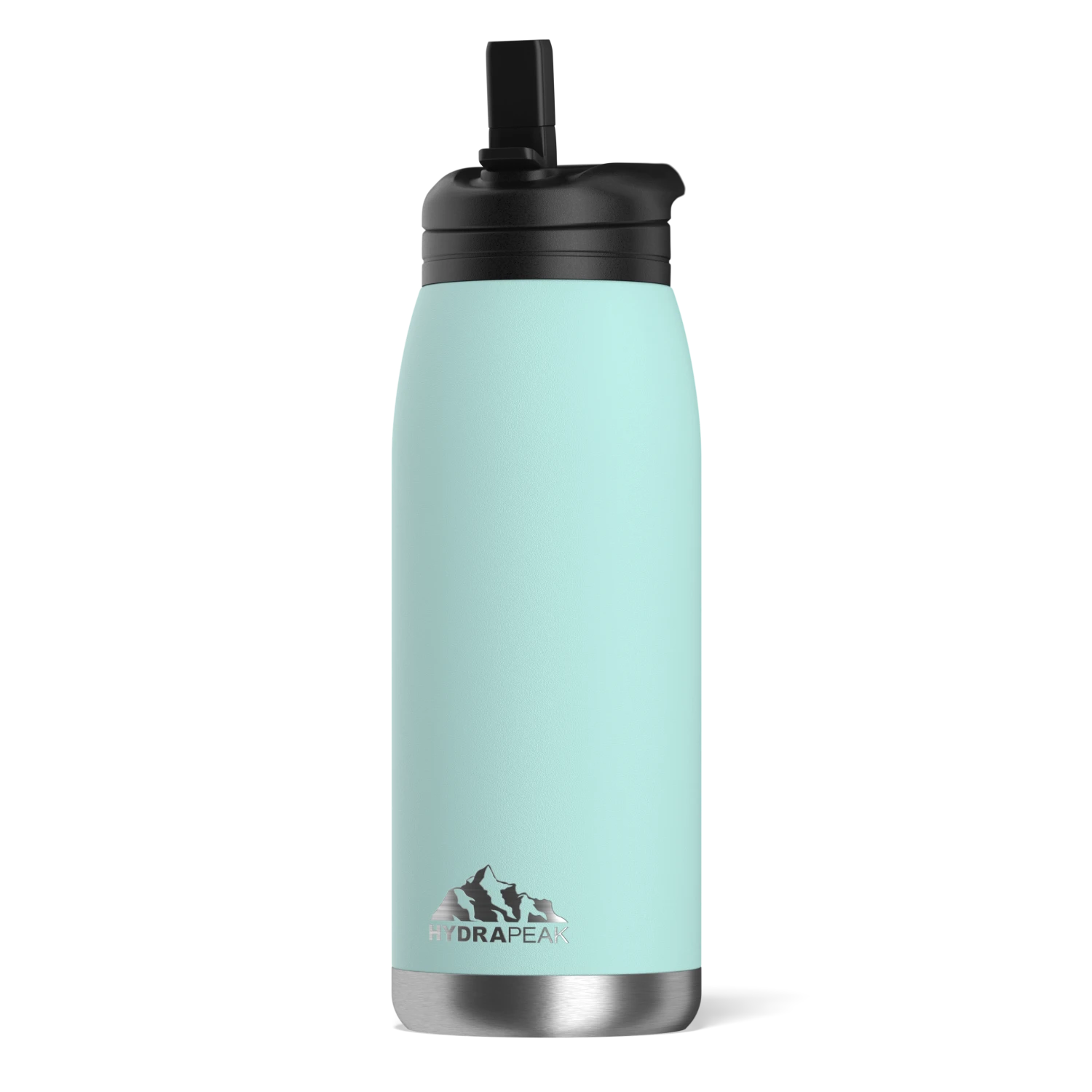 Flow 32oz Stainless Steel Insulated Water Bottle with Straw Lid Bottle - Aqua Flow 32oz Stainless Steel Insulated Water Bottle With Straw Lid Bottle - Aqua -Best Cup Shop backblack1 19