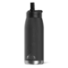 Flow 32oz Stainless Steel Insulated Water Bottle With Straw Lid Bottle - Black 1 Flow 32oz Stainless Steel Insulated Water Bottle With Straw Lid Bottle - Black -Best Cup Shop backblack1 20