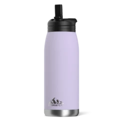 Flow 32oz Stainless Steel Insulated Water Bottle With Straw Lid Bottle- Orchid