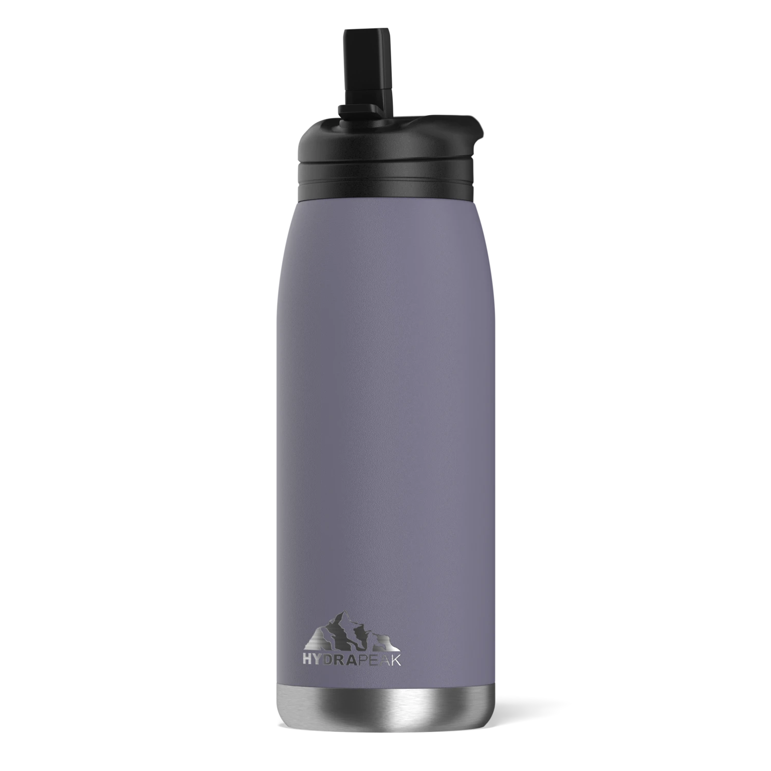Flow 32oz Stainless Steel Insulated Water Bottle with Straw Lid Bottle - Plum Flow 32oz Stainless Steel Insulated Water Bottle With Straw Lid Bottle - Plum -Best Cup Shop backblack1 30
