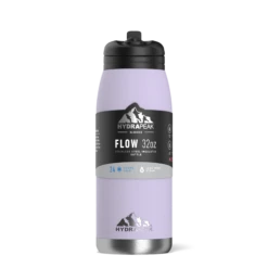 Flow 32oz Stainless Steel Insulated Water Bottle With Straw Lid Bottle- Orchid -Best Cup Shop backblack1 44