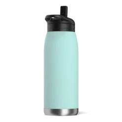 Flow 32oz Stainless Steel Insulated Water Bottle With Straw Lid Bottle - Aqua 4 Flow 32oz Stainless Steel Insulated Water Bottle With Straw Lid Bottle - Aqua -Best Cup Shop backblack1 51