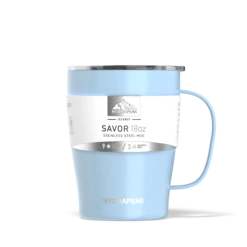 SAVOR 18oz Stainless Steel Insulated Travel Mug- Cloud -Best Cup Shop cloud 90b1d025 a6f1 4303 999b 959e1a8f4cc4