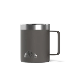 Savor 14oz Stainless Steel Insulated Coffee Mug With Handle Mug- Graphite