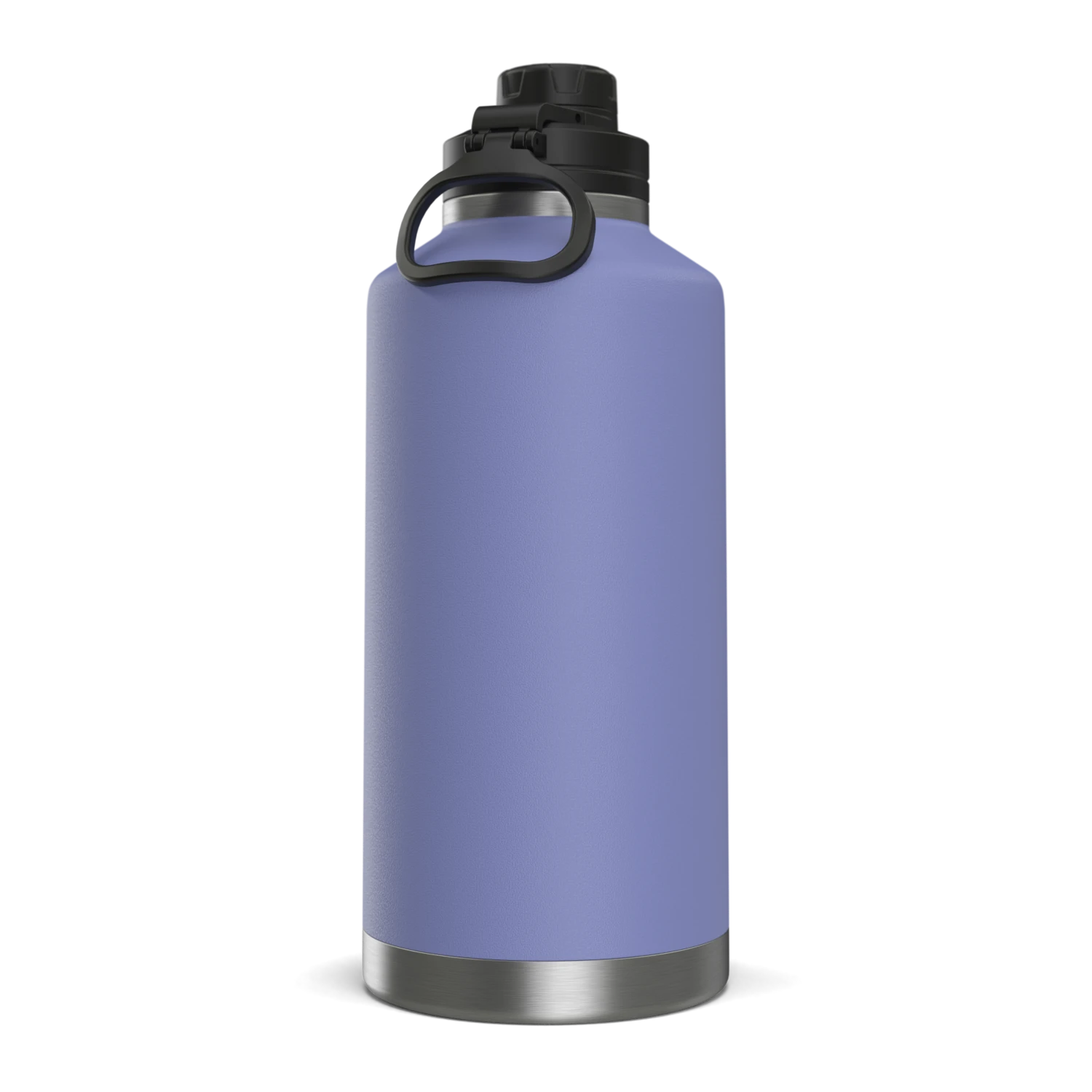 72oz Stainless Steel Insulated Water Bottle With Flexible Chug Lid- Iris 72oz Stainless Steel Insulated Water Bottle With Flexible Chug Lid- Iris -Best Cup Shop iris72ozback