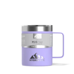 Savor 14oz Stainless Steel Insulated Coffee Mug With Handle Mug- Lilac -Best Cup Shop lilacsleeve
