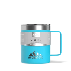 Savor 14oz Stainless Steel Insulated Coffee Mug With Handle Mug - Ocean -Best Cup Shop oceansleeve