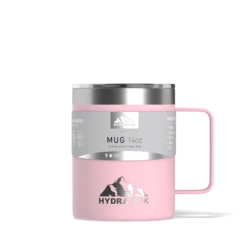 Savor 14oz Stainless Steel Insulated Coffee Mug With Handle Mug- Pink 4 Savor 14oz Stainless Steel Insulated Coffee Mug With Handle Mug- Pink -Best Cup Shop pinksleeve