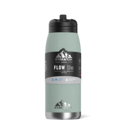 Flow 32oz Stainless Steel Insulated Water Bottle With Straw Lid Bottle- Teal -Best Cup Shop sleeveteal 97beb101 0c60 49ee a177 26d3518051de